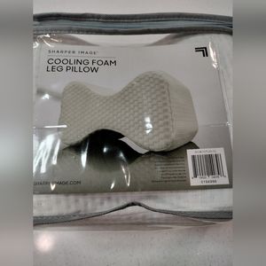 Sharper image cooling foam leg pillow